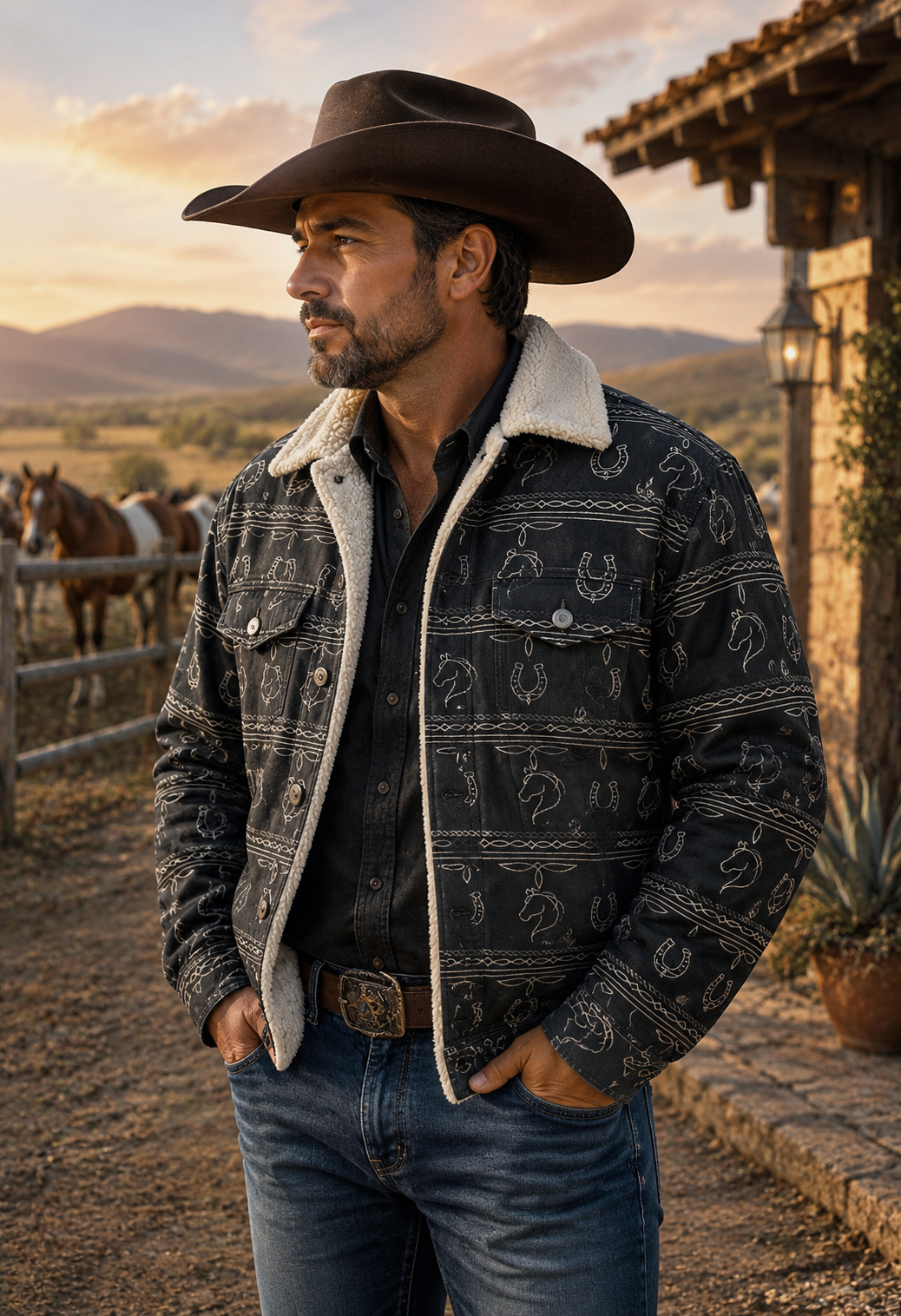 Caballos Flannel Sherpa